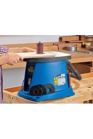 Scheppach HG 580 Salınımlı Silindirik Tezgah Zımpara Makinesi