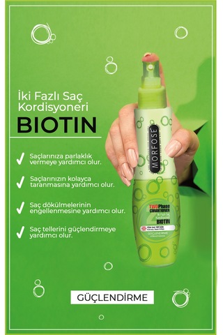 Morfose Biotin Çift Fazlı Fön Suyu 240 ML
