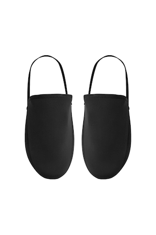 Suntek Bisiklet Ayakkabı Burun Kapağı Suya Dayanıklı S-siyah Siyah