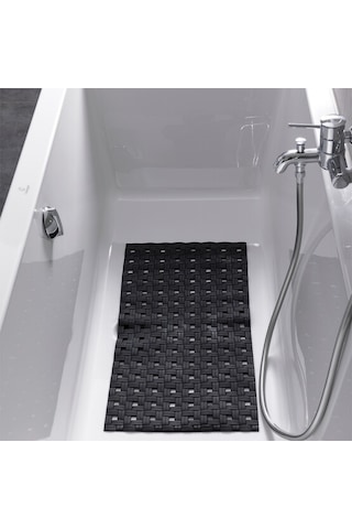 Diaqua Küvet İçi Paspas Black 35.5x70cm -