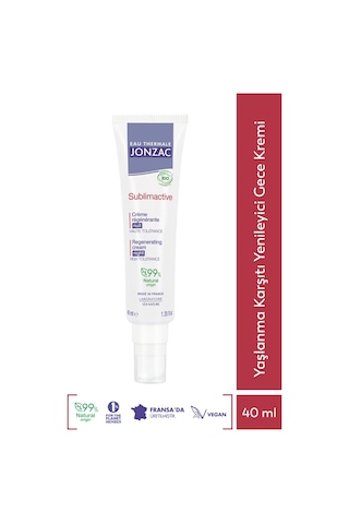 Sublimactive Yaşlanma Karşıtı Yenileyici Gece Kremi 40ml