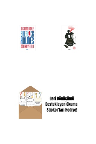 Sherlock Holmes - Bütün Hikayeler 1 Ciltli + Sherlock Holmes'un Son Görevi + Okuma Sticker'ları