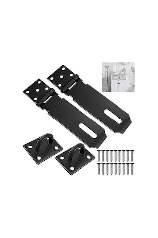 Adet Paslanmaz Çelik Kapı Kilidi Mandalı, 5 İnç Güvenlik Mandalı