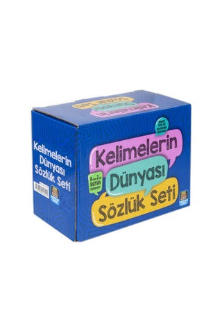 Kelimelerin Dünyası Sözlük Seti Orta Öğretim 4 Kitap A'dan Z...