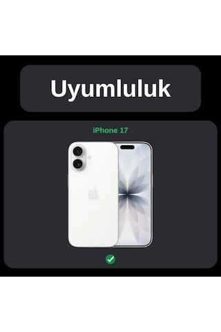 Safir Temperli Kamera Lens Koruyucu, İphone 17 İle Uyumlu Ada Çayı