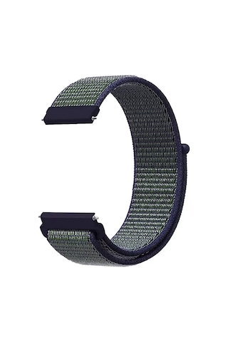 Caseonn Haylou 2 Ls02 Kordon Hasır Kumaş Nylon Kayış Lacivert