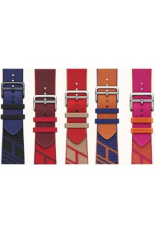 Watch Ultra 49mm Kordon Uyumlu Krd-51 Hasır Strap Kayış Mkst- No1