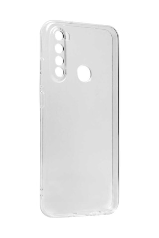 Xiaomi Redmi Note 8 Kılıf Zore Kamera Korumalı Süper Silikon Renksiz