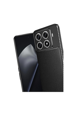Xiaomi Mi 15t Pro Auto Focus Karbon Kapak - Siyah