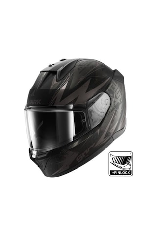 Kask Shark D-skwal 3 Blast-r Mat Siyah/gold Siyah/gold