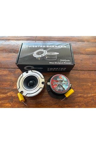 Skull Audio - T1spl Tweeter 10cm 150w Rms 300watt - Sencan Sound