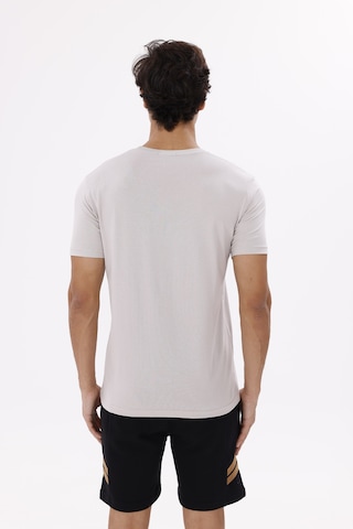 Rowinger Rahat Kesim Pamuklu Bisiklet Yaka Basic Tişört Grey