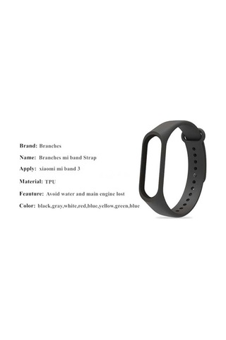 Xiaomi Mi Band 4 Silikon Kordon-Beyaz