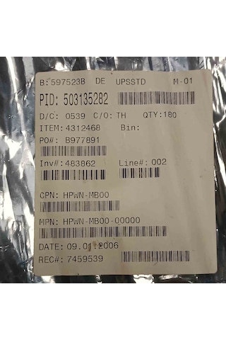 Hpwn-mb00 Mavı 50ma Flux Led 25 Adet