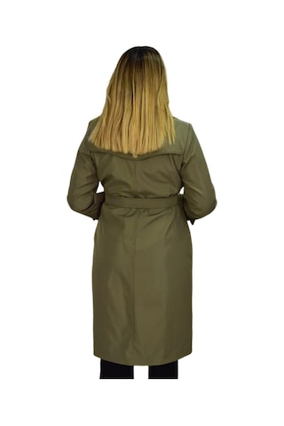 Kadın Kemerli Trençkot K3064 Bgl-st03286 001