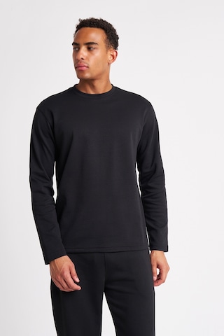 Lescon Erkek Uzun Kol T-shirt 25s-1261-25n Siyah