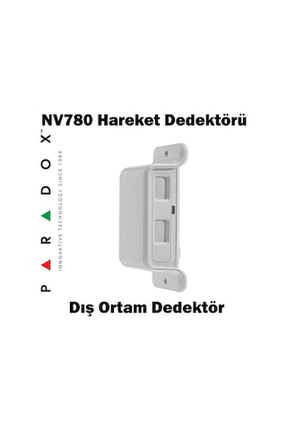 Paradox Kablosuz İç/Dış Ortam Perde Tipi Pet Hareket Dedektörü
