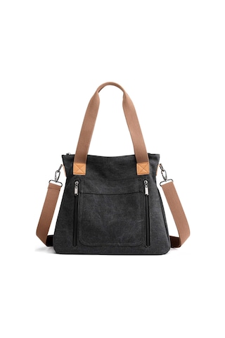 Skycity Kadınlar İçin Çok Amaçlı Büyük Kapasiteli Omuz Çantası - Dayanıklı Kumaş Ve Ayarlanabilir Askı Kahverengi