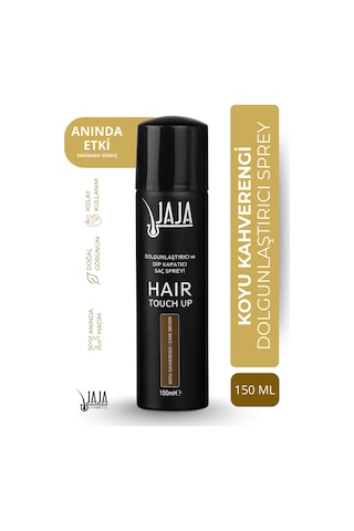 Koyu Kahve Dark Brown Dip Kapatıcı & Dolgunlaştırıcı Saç Spreyi 150 Ml