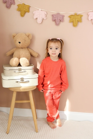 Kaşkorse Mevsimlik Pijama Takım Kiremit