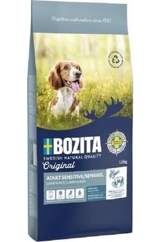 Bozita Original Adult Sensitive Digestion Kuzu Etli Yetişkin Köpek Maması 12 KG