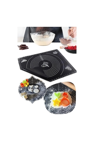 Hayal Sepeti Hamur Matı Açma Silikon Hamur Açma Pasta Fırın Hamu 001