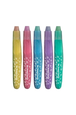 BUBU Hair Chalk Saç Boyama Kalemi 5 Renk