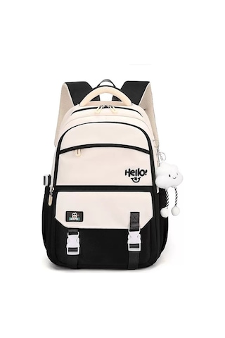 İlkokul Çocuklarına Özel Şık Ve Konforlu Günlük Okul Sırt Çantası Siyah