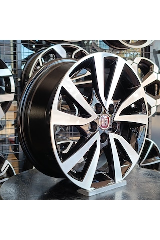 Sıfır Opar 15 inç 5x98 Egea, Doblo, Fiorino Black Diamond Jant Takımı