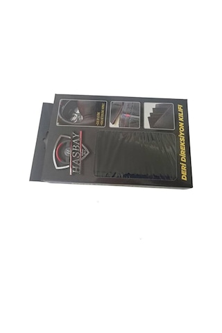 Dikişli Direksiyon Kılıfı Siyah Deri Taba Deri Siyah Dikişli Scania 2006 Kasa Tır Kamyon Renkli