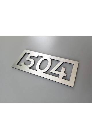 Luna Serisi Kişiselleştirilebilir Kapı Numarası