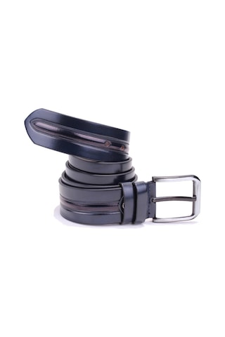 Dagoster DMK26-457 Lacivert 4.5 CM Suni Deri Erkek Kemer Lacivert