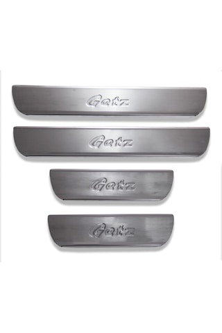 Hyundai Getz Krom Kapı Eşiği Takımı 2002 Üzeri Paslanmaz Çelik N11.6147