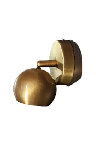 Rsylight Metal Mafsallı Eskitme Spot 180 Derece Armatür Aplik Günışığı Led Ampullü Eskitme