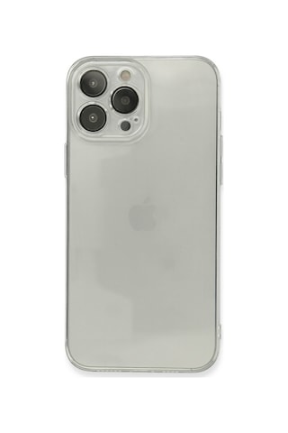 Apple iPhone Uyumlu 13 Pro Max Kılıf Fly Lens Silikon - Şeffaf