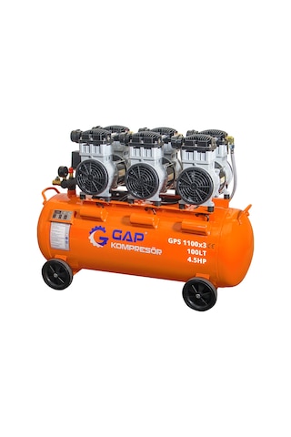 Sessiz Ve Yağsız Hava Kompresörü 100 Lt 4.5 Hp Sessiz Ve Yağsız Hava Kompresörü 100 Lt 4.5 Hp