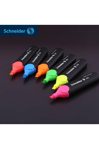 Schneider Fosforlu Kalem Canlı Renkler Kod 150