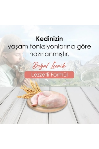 Mercy Tavuklu Yavru Kedi Maması 10 KG