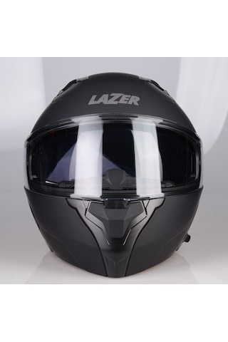 Lazer Golden Çene Açılır Güneş Vizörlü Kask Mat Siyah