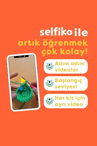 Selfiko Baybaykuş Örgü İpi Seti