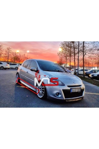 Renault Clio 3 Kng Marşpiyel Tk Fiberglass Boyasız