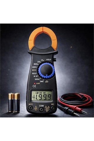 Powermaster Pm-4957 / Dt-3266l Dijital 600a Ac/dc Voltaj Ölçer Pensampermetre