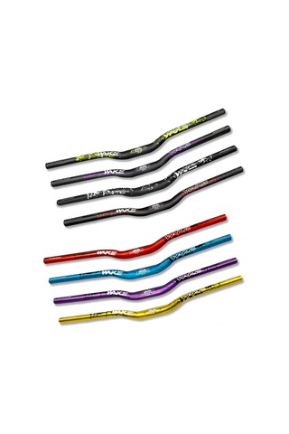 Hombey Mountain Bike Ergo El Tutucu 31.8mm Alüminyum 780mm Uzunluğunda Off-road Ve速降 İçin Siyah Işıklı Etiketli Çok Renkli