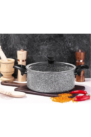 Taç Ultra Granit Derin Tencere 32 CM