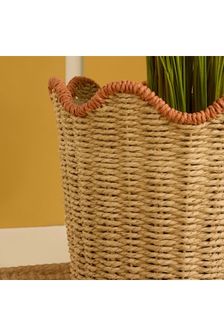 Karaca Home Shalia Dekoratif Sepet Saksı 26x24 Cm