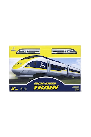 Yüksek Hızlı Sesli Işıklı Oyuncak Tren Seti