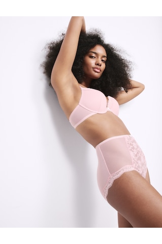 Marks & Spencer Jasmine Dantelli Push‑Up Sütyen T33006781 Pembe