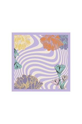 Sisley Flora Bandana/fular -2016-47 47 Lila