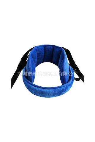 Yaozixa Araç İçin Bebek Baş Sabitleyici Koltuk Uyku Yardımcı Bandı - Mavi, Ev Kullanıma Uygun, Dayanıklı Malzeme