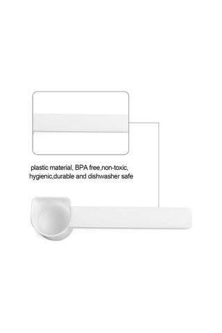 Fastbuy 30 Adet 8ml Bpa İçermeyen Gıda Sınıfı Plastik Kahve Tozu Kaşığı, Kolay Temizlenir, Profesyonel Tasarım Diğer